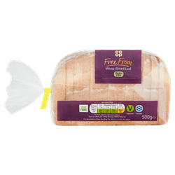 Co-op Free From White Sliced Loaf 500g