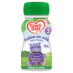 Cow & Gate Follow-on Milk For Babies 6+ Months 200ML
