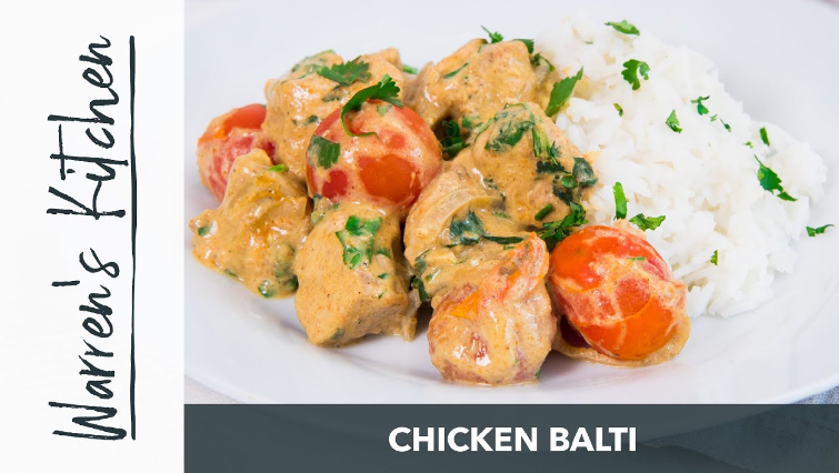 Homemade Chicken Balti