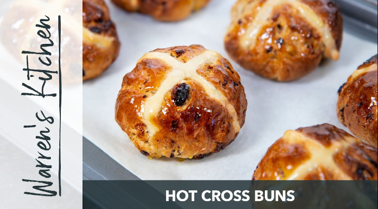 Homemade Hot Cross Buns