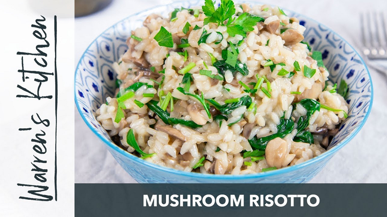 Homemade Mushroom Risotto