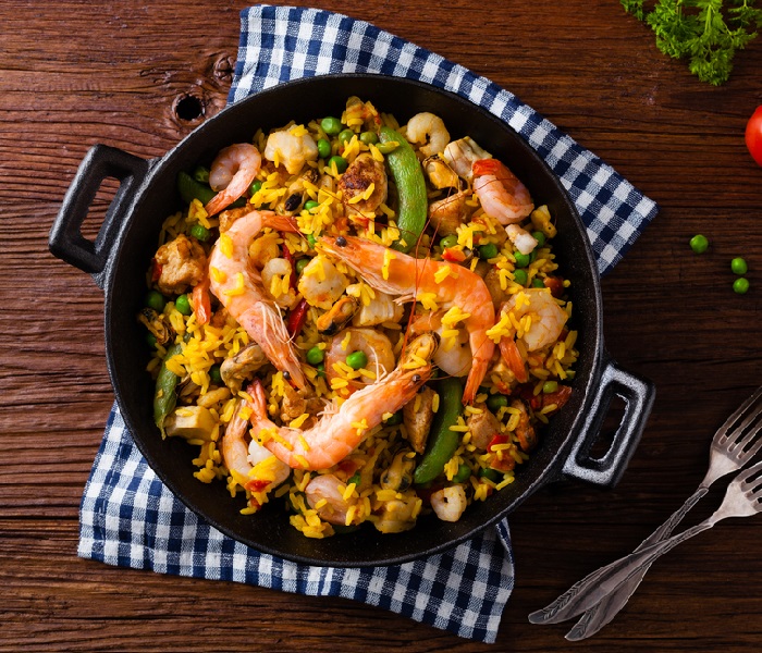 Seafood Paella Recipe | Central England Co-operative