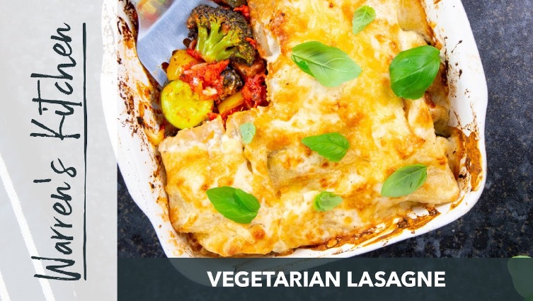 Homemade Vegetarian Lasagne